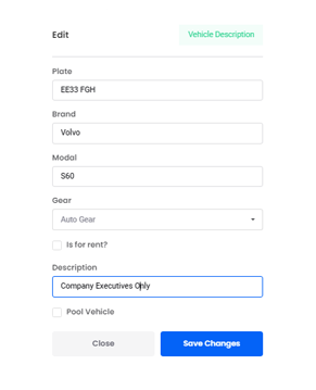 Fleet Reservation