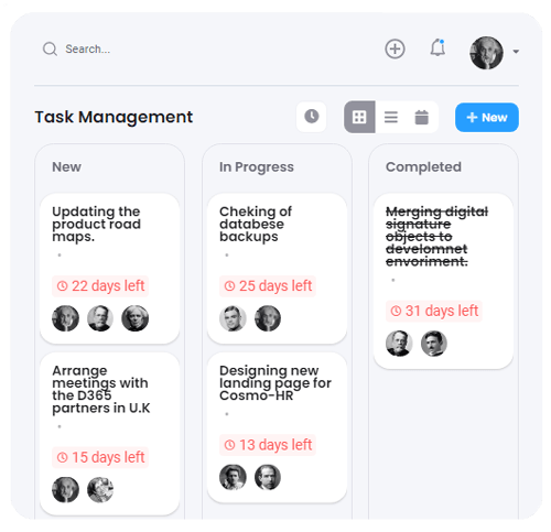 Cosmo-hr Task Time-Management
