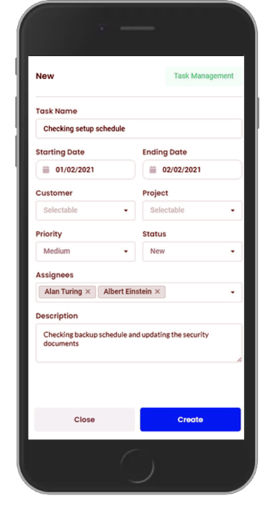 Support Mobile Working